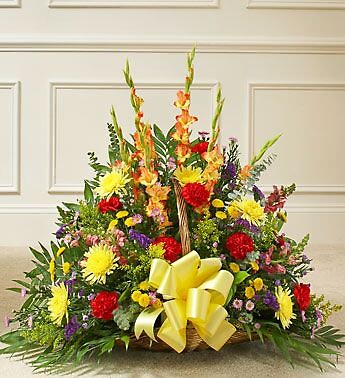 AF Fireside Basket Multi-Colored