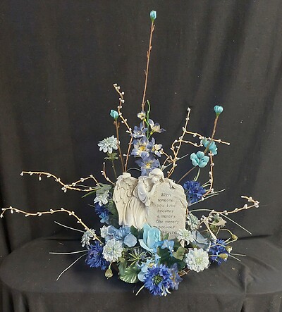 Keepsake Memory becomes a Treasure, Shades of Blue Design 2