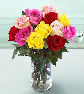 Mixed Color Rose Bouquet