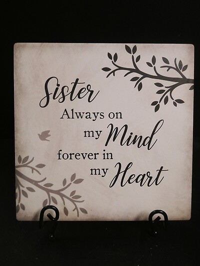 AF Sister Comfort Plaque