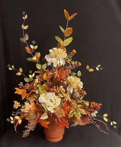 AF Vibrant Mix of Fall Silk Arrangement 1